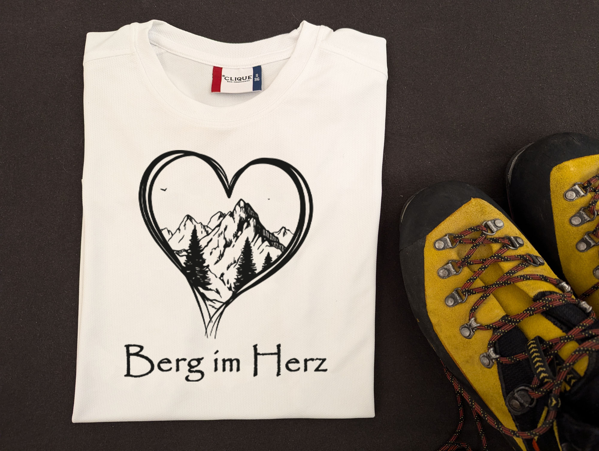Berg im Herz
